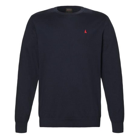 Musto Men's Original Lite Crew Knit #colour_navy
