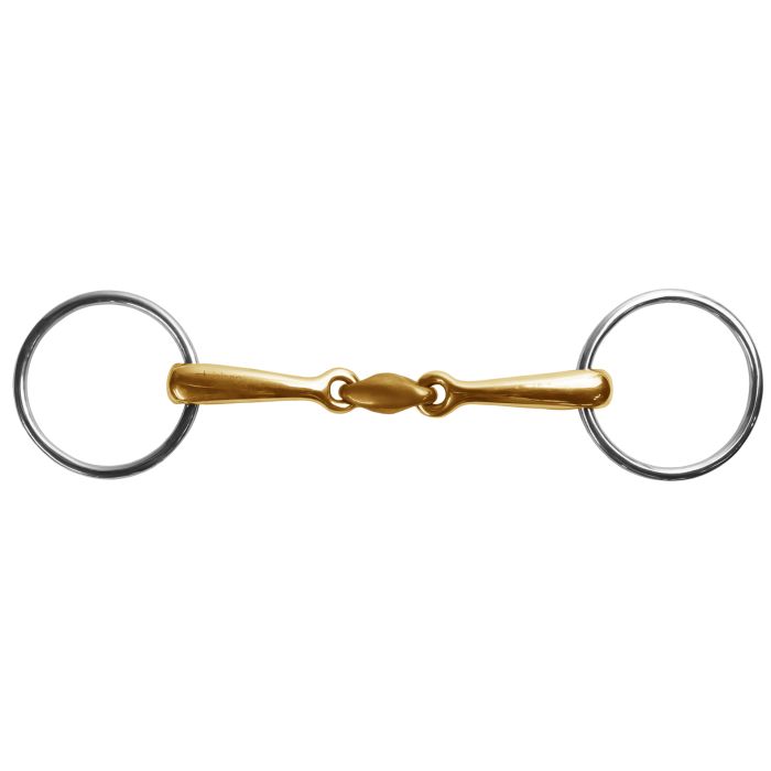 Stubben 2224 Bradoon Loose Ring Sweet Copper Double Broken Snaffle