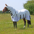 Shires Highlander Plus Sun Shade Fly Combo Rug #colour_white