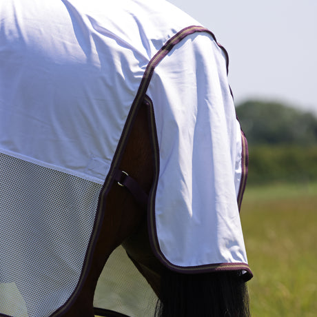 Shires Tempest Original Fly Mesh Combo Rug #colour_white