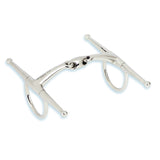 Stubben 2271 Easy Control Double Broken Stainless Steel Full Cheek Snaffle