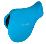 Shires ARMA Fleece Saddle Cover #colour_bright-blue