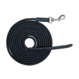 Waldhausen Fine Ground Work Rope With Carabiner #colour_black