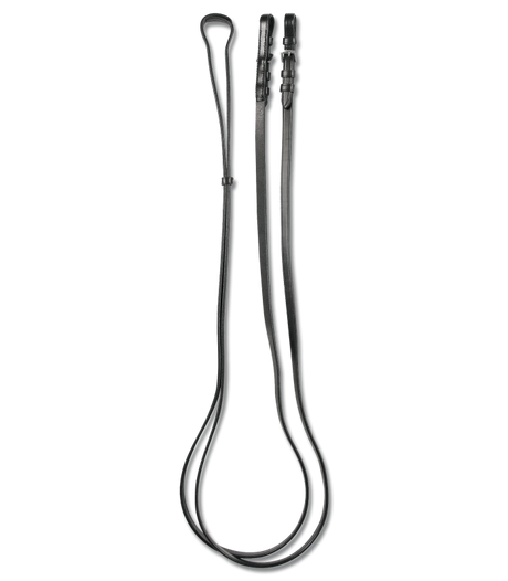 Waldhausen 12mm Weymouth Reins with Buckles #colour_black