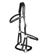 Waldhausen X-Line Bitless Bridle Supersoft Nuova #colour_black