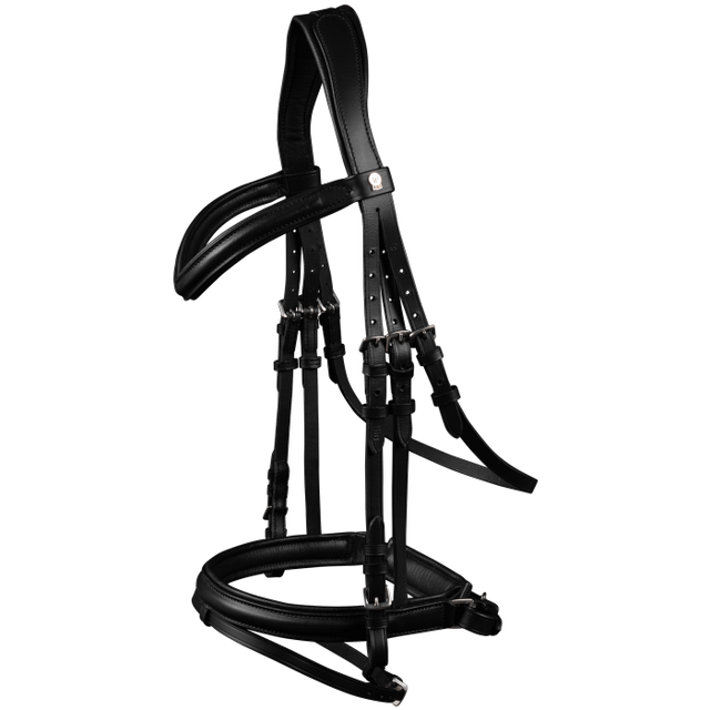 Waldhausen X-Line Stockholm Bridle #colour_black