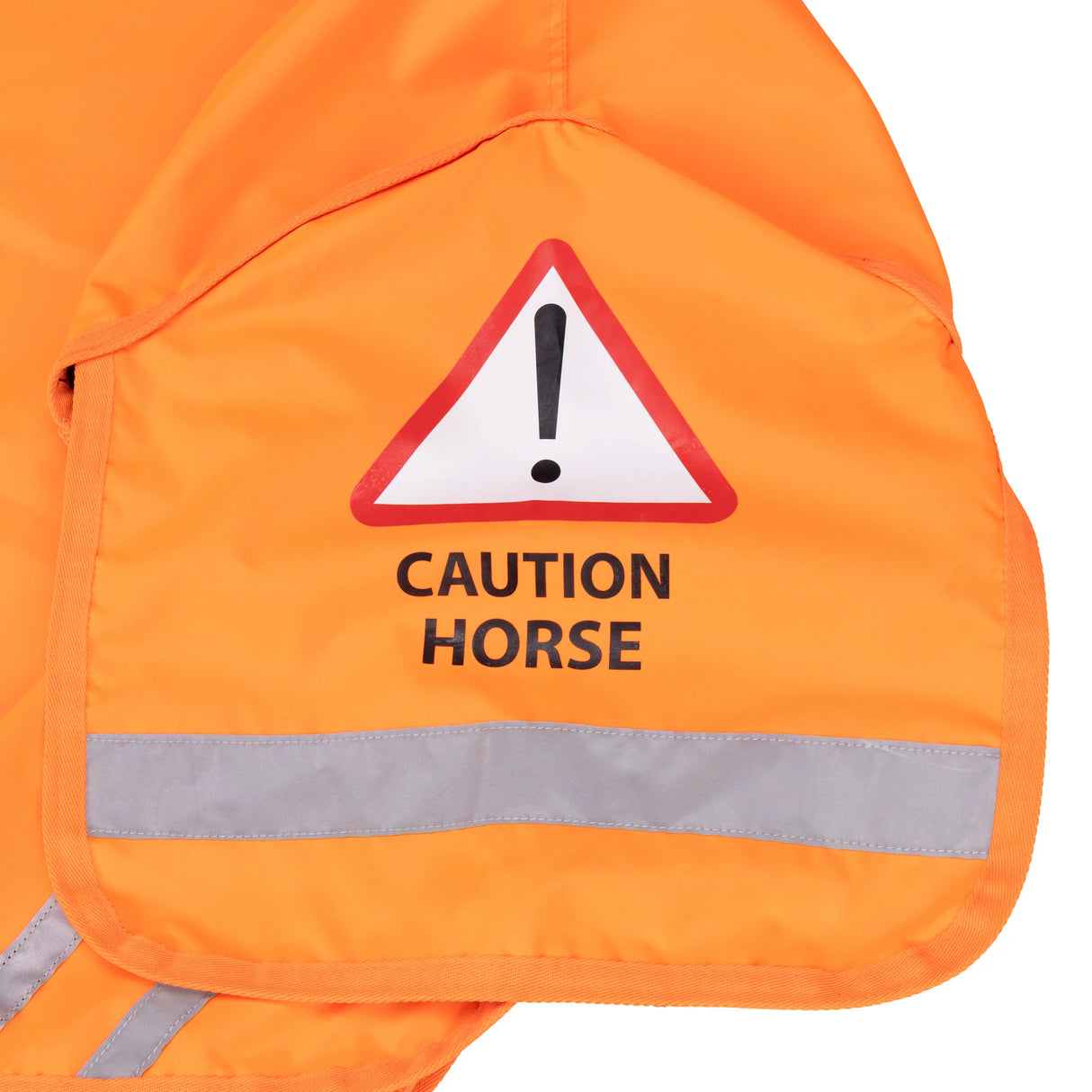 Shires EQUI-FLECTOR® Waterproof Quarter Sheet #colour_orange