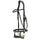 Stubben 2700 Pro-Jump Tandem Noseband Snaffle Bridle #colour_black-black