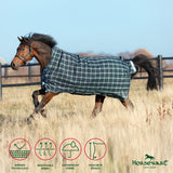 Horseware Ireland Rhino Wug with Vari Layer Medium 250g #colour_hunter-check-green-navy