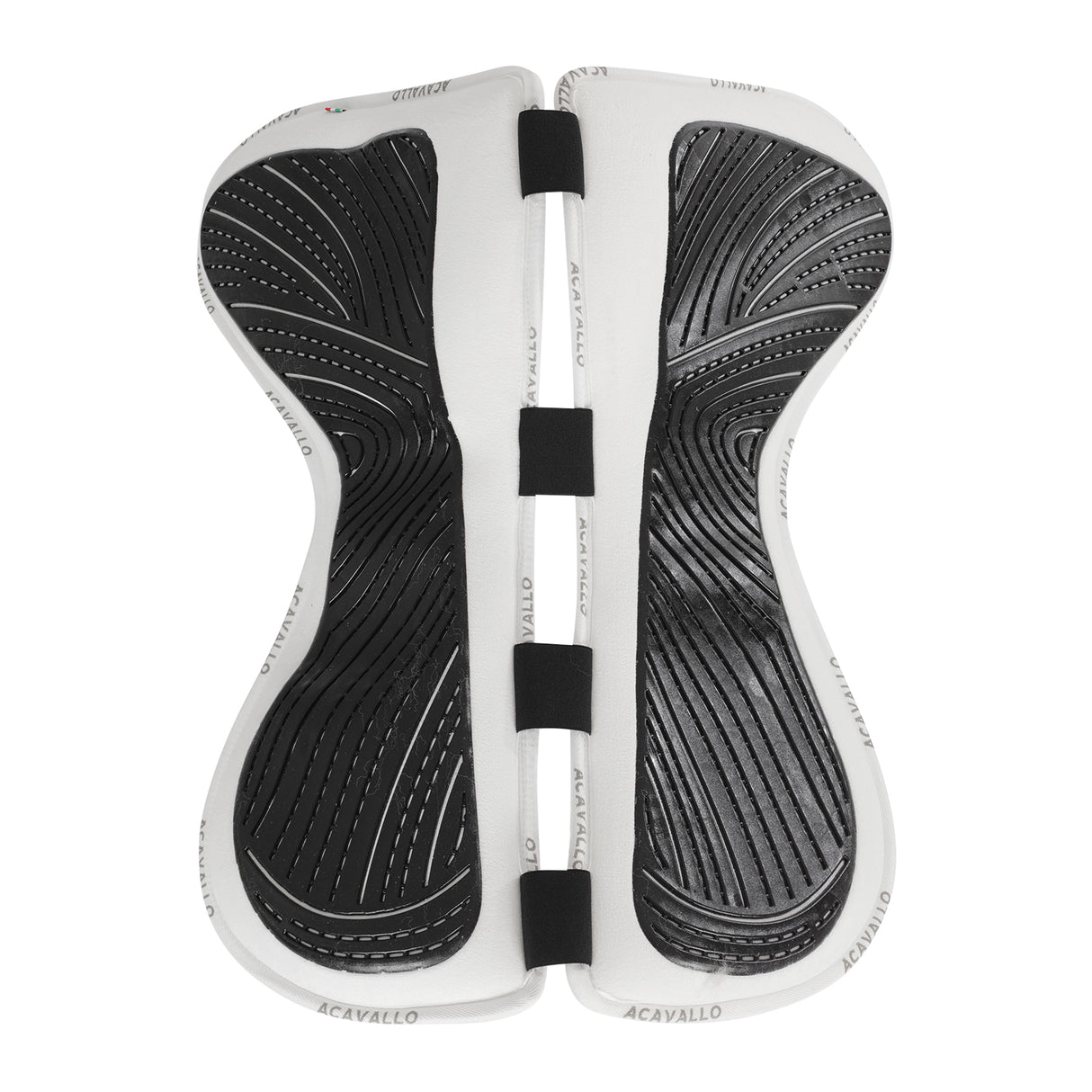 Acavallo Pad Mf Jccs Cw-Fs Suede Grip Gel Flat #colour_white