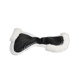 Acavallo Pad Mf-S Jccs-S Cw-Cs Suede Cut-Out Sheepskin Gel Grip Flat
#colour_white-white