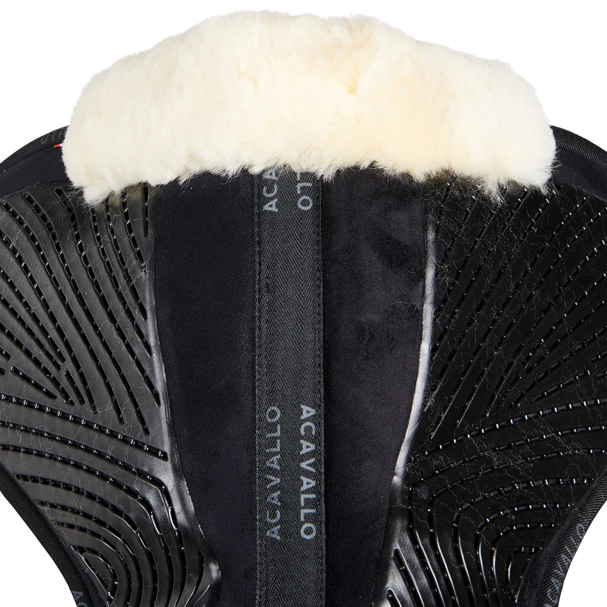 Acavallo Pad Mf-S Jccs-S Cw-Cs Suede Cut-Out Sheepskin Gel Grip Flat
#colour_black-natural