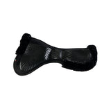 Acavallo Pad Mf-S Jccs-S Cw-Cs Suede Cut-Out Faux Sheepskin Gel Grip Flat #colour_black