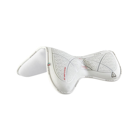 Acavallo Pad Mf Jccs Cw-Cs Suede Ac Grip Flat #colour_white-silver