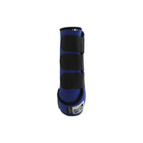 Acavallo Respira Newprene Back Boots Gel Lined #colour_blue