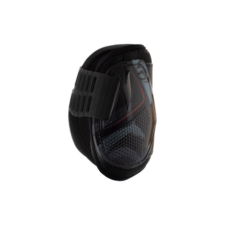 Acavallo Opera Fetlock Boots Elastic And Button Fastening #colour_black