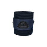 Elasticated exercise bandages fleece