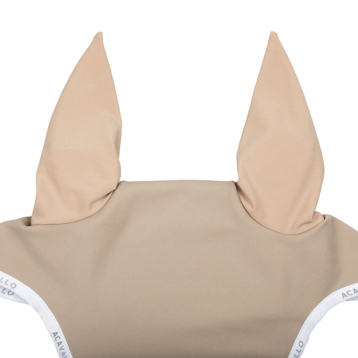 Elastane fly veil silicone logo
