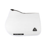 Sublime striped jumping saddle pad in technical fabric