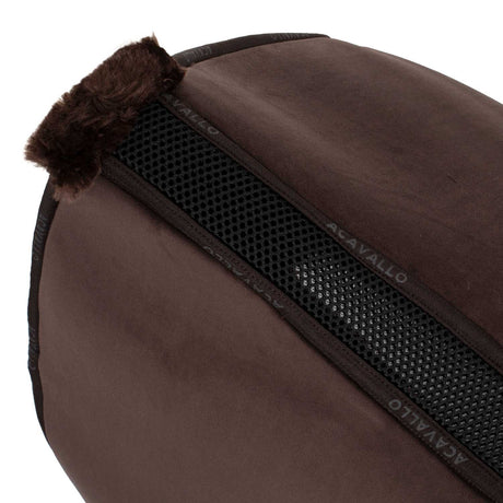 Saddle pad DS CW-3DS louvre shaped internal faux sheepskin