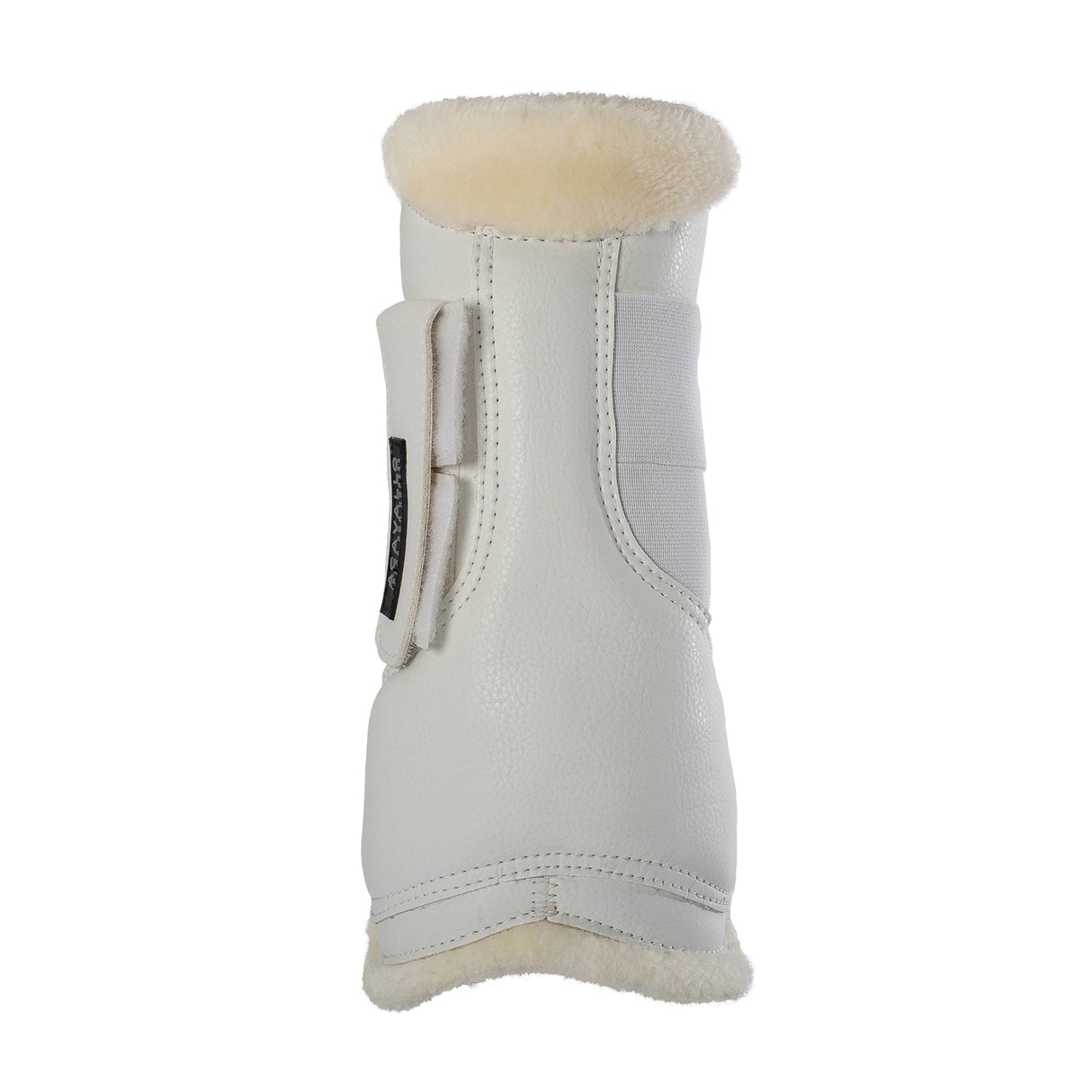 Acavallo Jumping Tendon Boots Faux Sheepskin & Hook-And-Loop Closure