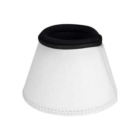 Acavallo Bell Boots Eco-Leather & Hook-And-Loop Closure #colour_white