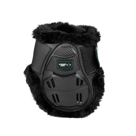 Skeleton Dynamic Zone fetlock boots with synthetic sheepskin