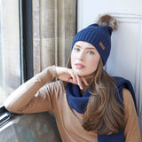 Baltic Bobble Hat & Scarf Set - Tarn