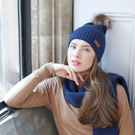 Baltic Bobble Hat & Scarf Set - Tarn