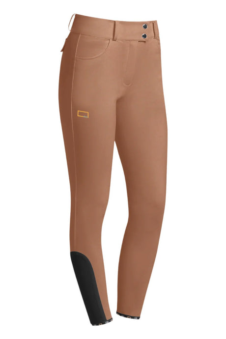 Rider's Gene High Waist Women Breeches #colour_brown