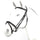 Equipe Emporio Brass Fittings Bridle - No Reins #colour_black
