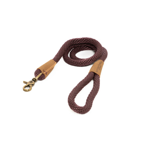 Ruff & Tumble Slim Clip Dog Lead #colour_burgundy