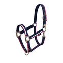 Halter with fleece padding and snap hook