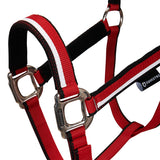 Halter with fleece padding and snap hook