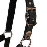 Padded double adjustment headcollar