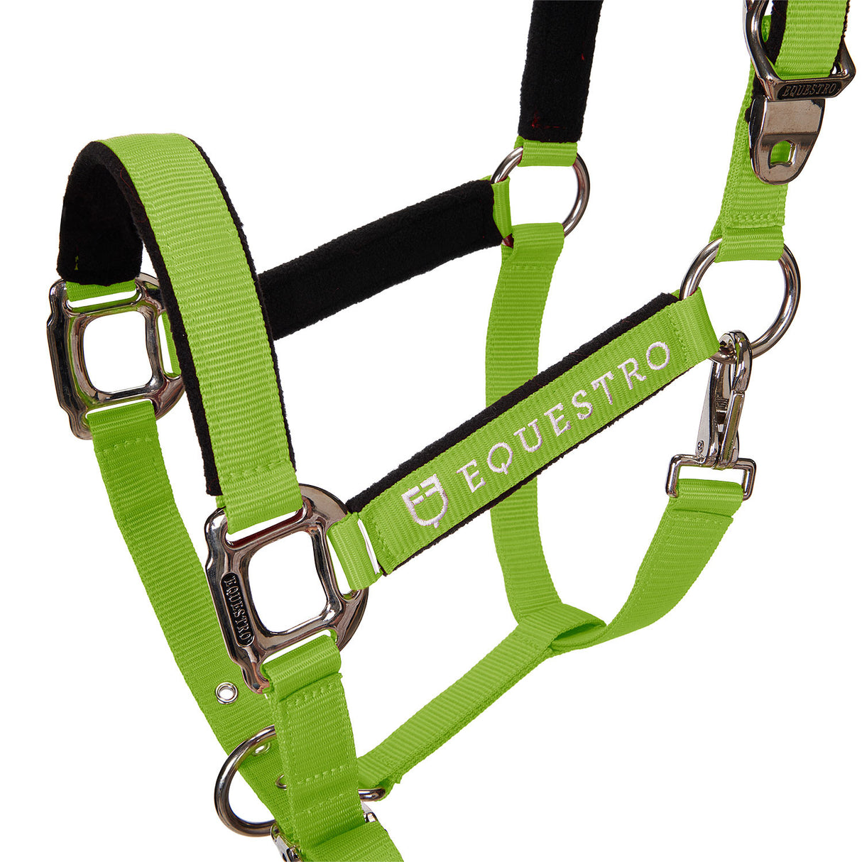 Padded double adjustment headcollar