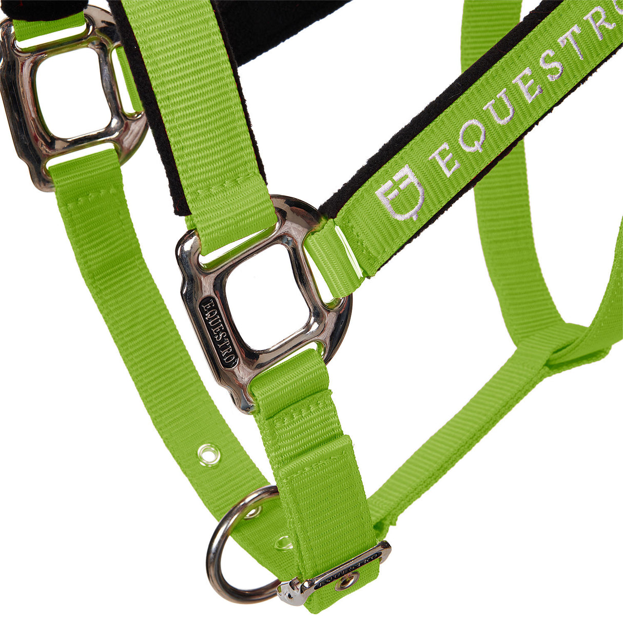 Padded double adjustment headcollar