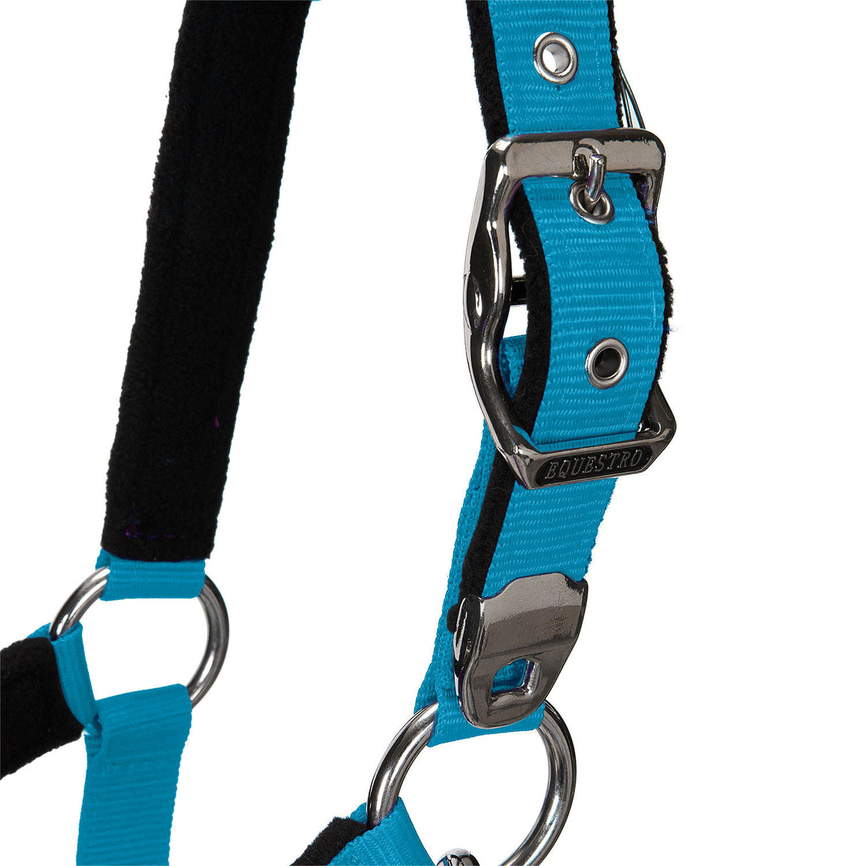 Padded double adjustment headcollar