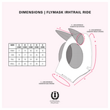 Imperial Riding Trail Ride Fly Mask With Nose