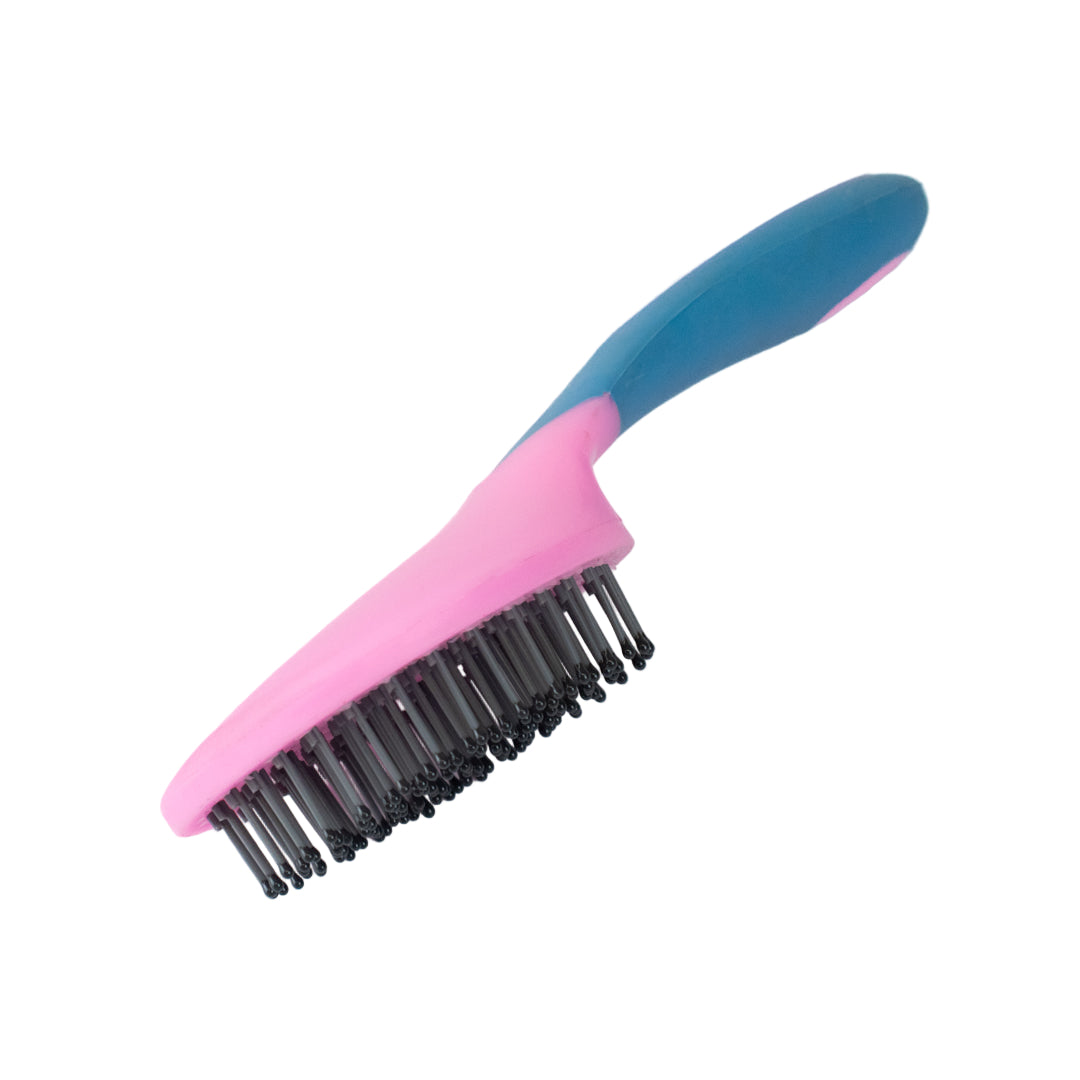 GS Equestrian & Country Plastic Mane & Tail Brush #colour_pink