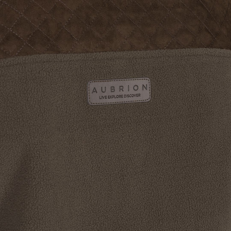 Shires Aubrion Heritage Unisex Full Zip Fleece #colour_dark-olive