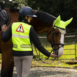 Woof Wear Hi Vis Noise Cancelling Fly Veil #colour_hi-vis-yellow