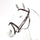 Equipe Emporio Brass Fittings Bridle - No Reins #colour_brown