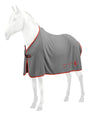 Equipe Fleece Rug With Logo #Colour_grey