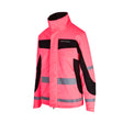 Equisafety Ladies Winter Inverno Riding Jacket #colour_pink