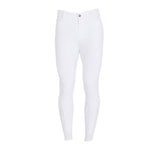 Equestro Men's Slim Fit Grip Breeches With Logo