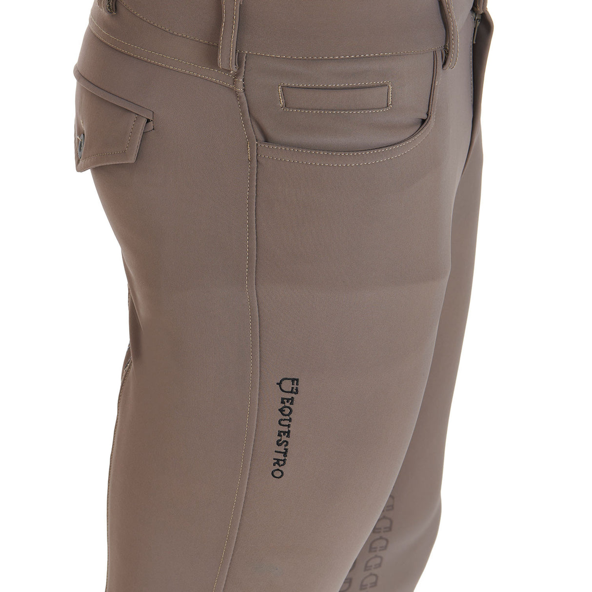 Men's slim fit full grip breeches