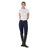 Women's full grip breeches in technical fabric