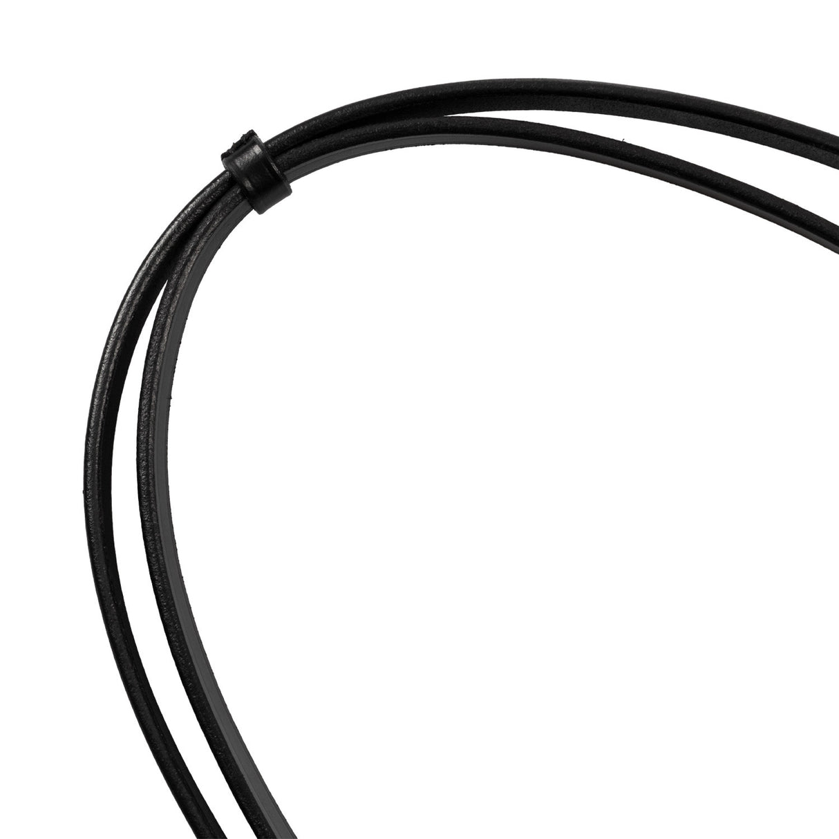 Leather dressage bridle with anatomical headpiece