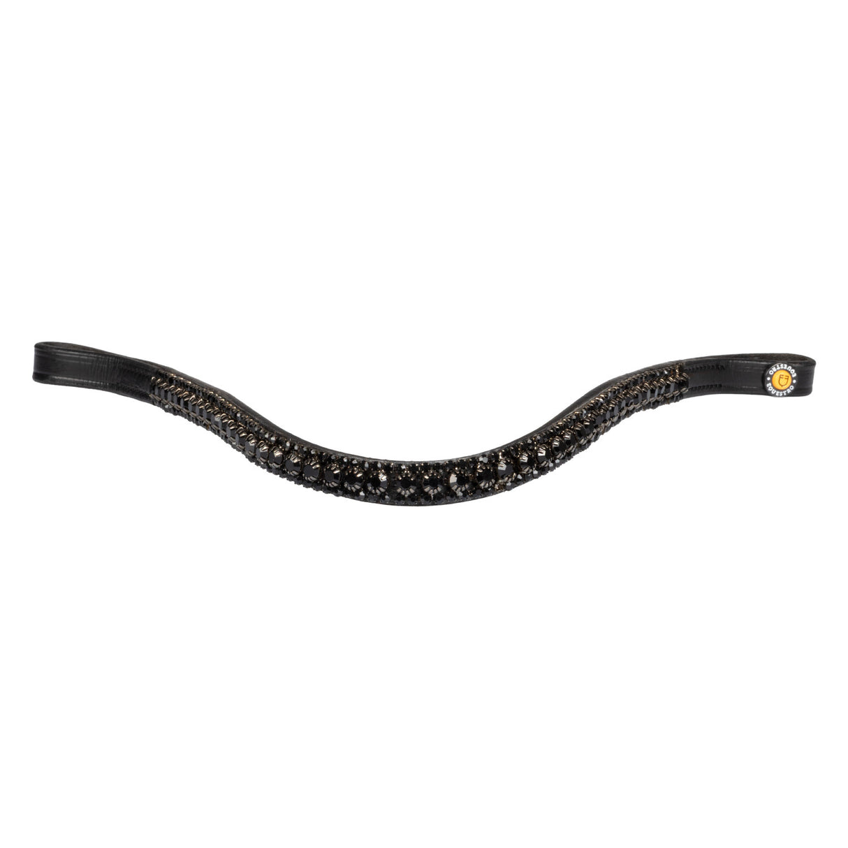 Triple Crystal Row Browband